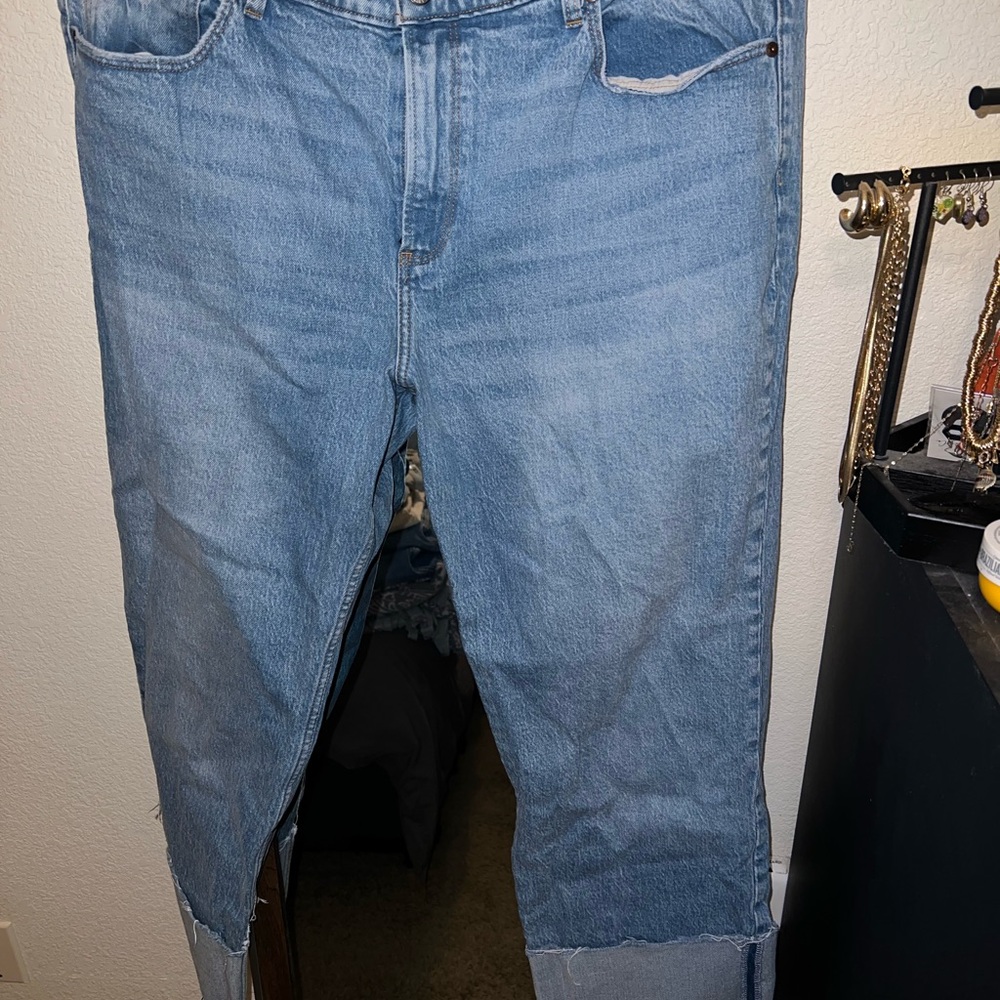 Abercrombie & Fitch Light Blue Straight Jeans